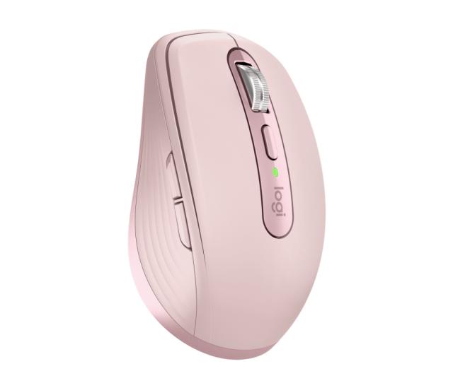 Мишка Logitech MX Anywhere 3, оптична (4000 dpi), Bluetooth/Wireless, розов