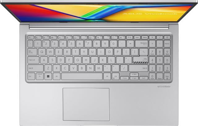 Лаптоп Asus Vivobook 15 X1504ZA-NJ847,  Intel Core i3-1215U 6C (1.2/4.4GHz, 10MB Cache), 15.6" (39.62cm) Full HD Anti-Glare, 16GB DDR4, 512GB SSD NVMe, 1x USB 3.2 Gen 1 Type-C, 2x USB 3.2 Type-A, Free DOS