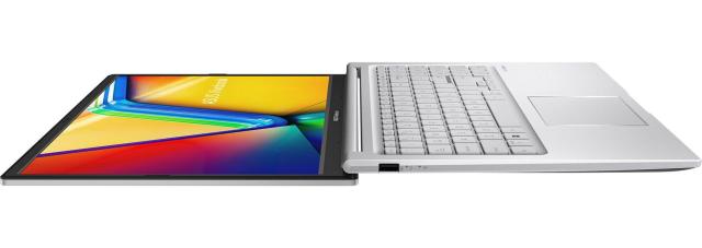 Лаптоп Asus Vivobook 15 X1504ZA-NJ847,  Intel Core i3-1215U 6C (1.2/4.4GHz, 10MB Cache), 15.6" (39.62cm) Full HD Anti-Glare, 16GB DDR4, 512GB SSD NVMe, 1x USB 3.2 Gen 1 Type-C, 2x USB 3.2 Type-A, Free DOS