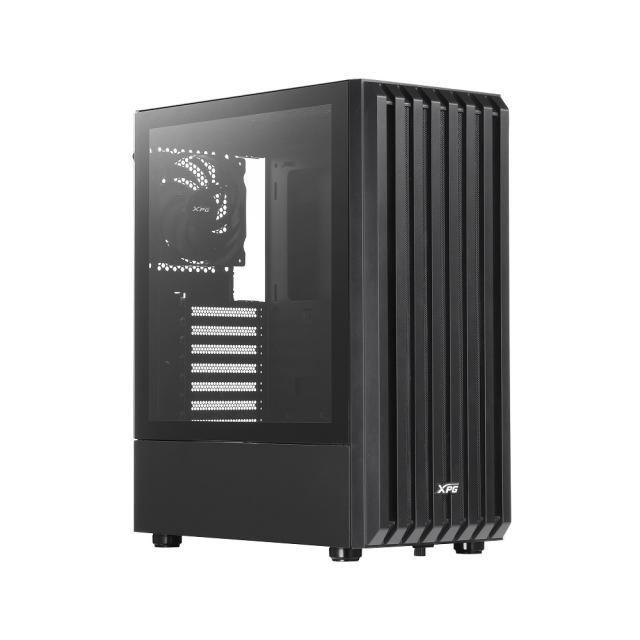Кутия ADATA VALOR STORM BLACK, 2 x USB 3.2 Gen 1, Mini-ITX, Micro-ATX, ATX