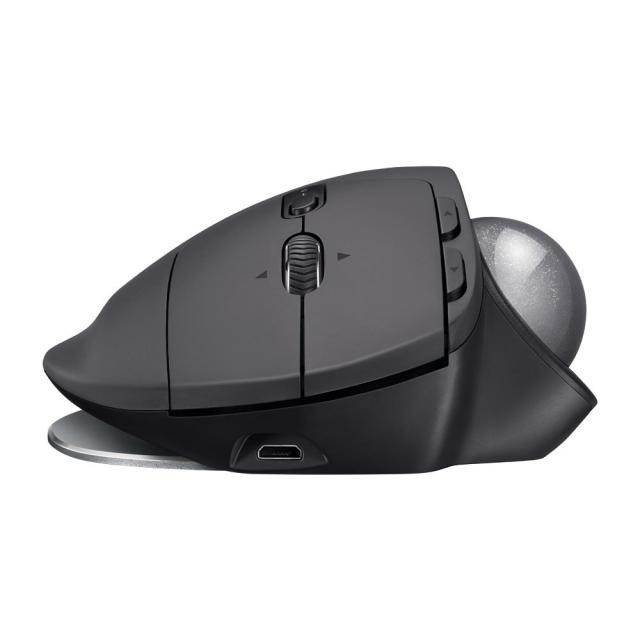 Мишка Logitech MX Ergo, оптична (2000 dpi), Trackball, Bluetooth/Wireless, графит