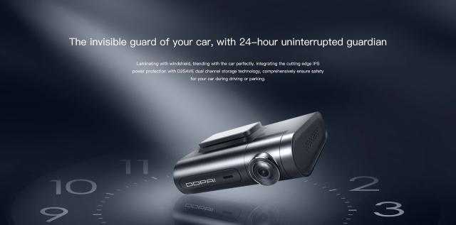 DDPAI Видеорегистратор Dash Cam Set X2S PRO, Rear Cam included, 4G, GPS, Bluetooth Remote Shutter