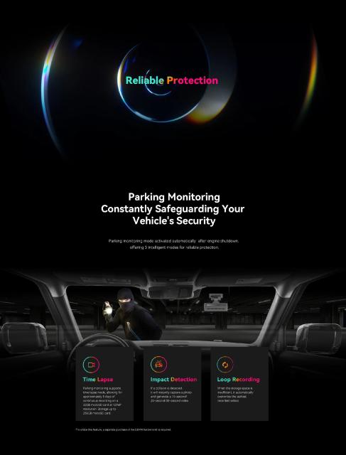 DDPAI Видеорегистратор Dash Cam Set N1 DUAL, Rear Cam included