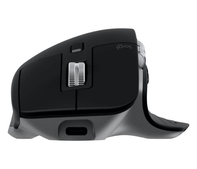 Мишка Logitech MX Master 3 for Mac Space Gray, лазерна (4000 dpi), Bluetooth/Wireless, сив