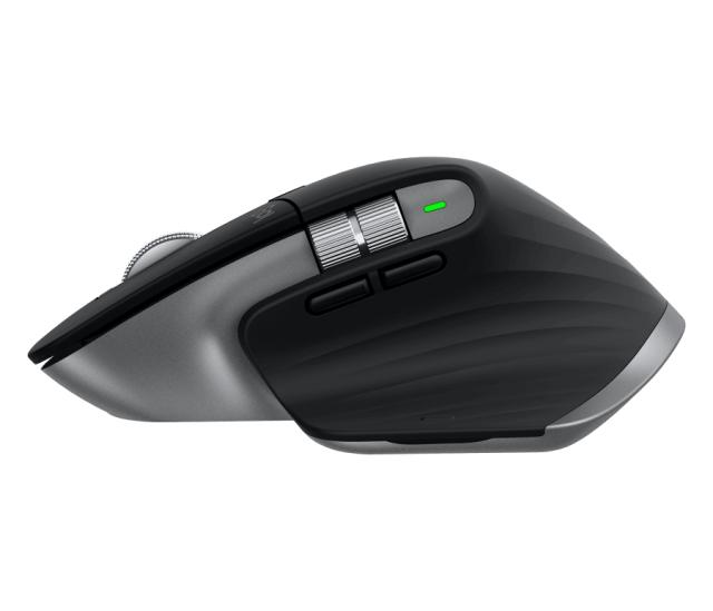 Мишка Logitech MX Master 3 for Mac Space Gray, лазерна (4000 dpi), Bluetooth/Wireless, сив