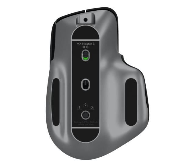 Мишка Logitech MX Master 3 for Mac Space Gray, лазерна (4000 dpi), Bluetooth/Wireless, сив