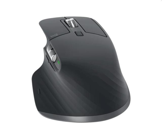 Мишка Logitech MX Master 3S, оптична (8000 dpi), Wireless, 7 бутона, графит