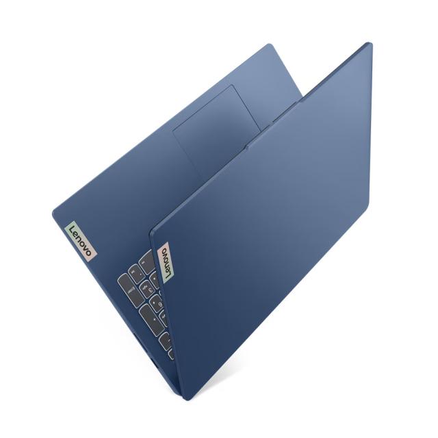 Лаптоп Lenovo IdeaPad Slim 3 15IRU9, 15.6'' (39.62 cm), Full HD, Intel Core 5 120U (1.4/5.0GHz, 12M), Intel Iris Xe Graphics, 16GB DDR5, 512GB SSD, Free DOS