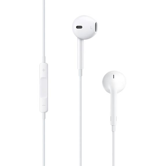 Слушалки Apple Earpods, микрофон, 3.5mm Headphone Plug (2017) Бели