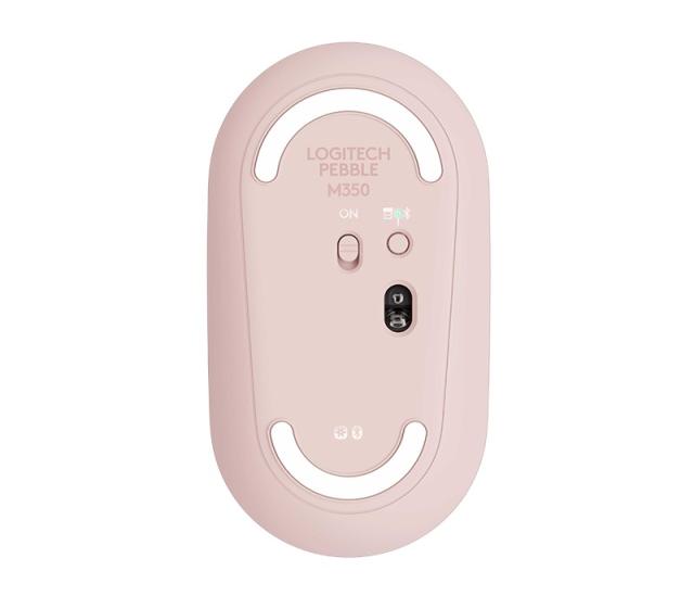 Мишка Logitech Pebble M350 Wireless Mouse 910-005717, оптична (1000 dpi), Wireless, розова