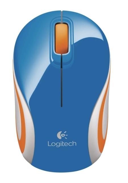 Мишка Logitech Wireless Mini Mouse M187 blue