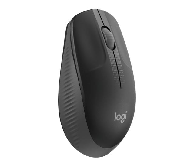 Мишка Logitech M190, оптична (1000dpi), Wireless, черна