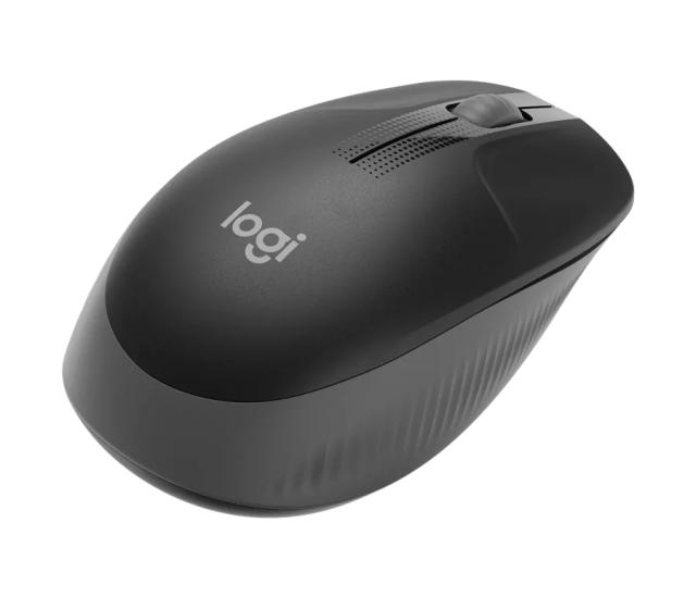 Мишка Logitech M190, оптична (1000dpi), Wireless, черна