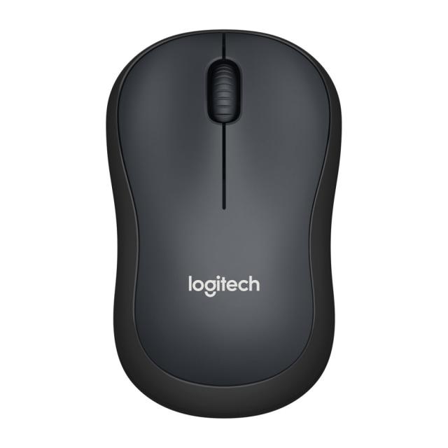 Мишка Logitech M220 Silent, оптична (1000dpi), Wireless, черна