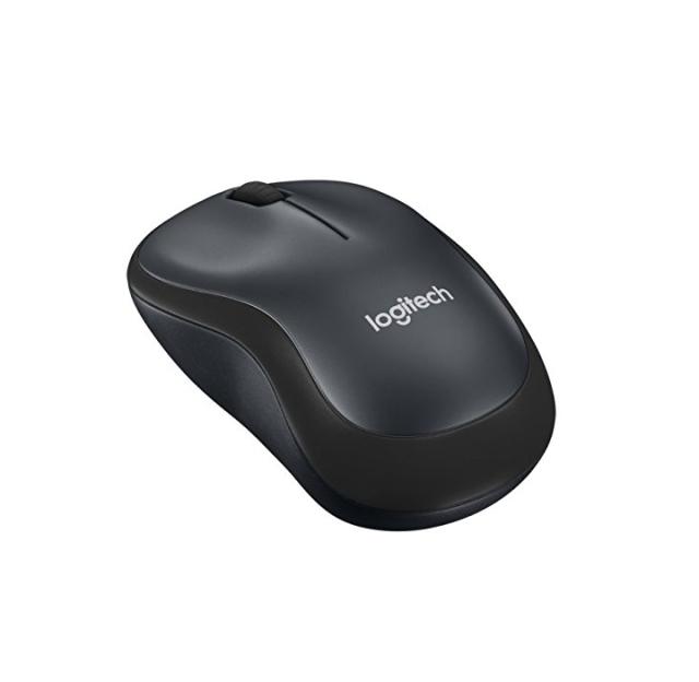 Мишка Logitech M220 Silent, оптична (1000dpi), Wireless, черна