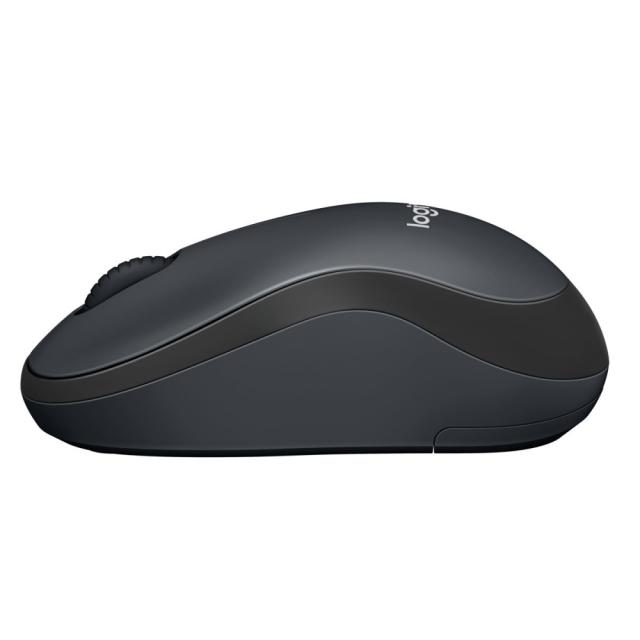 Мишка Logitech M220 Silent, оптична (1000dpi), Wireless, черна