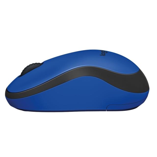 Мишка Logitech M220 Silent, оптична (1000dpi), Wireless, синя