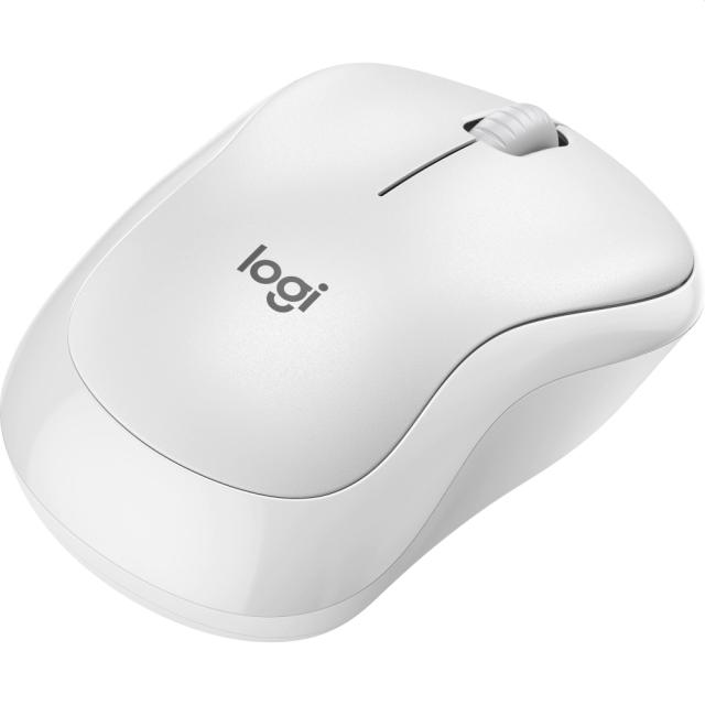 Мишка Logitech M220 Silent, оптична (1000dpi), Wireless, бяла