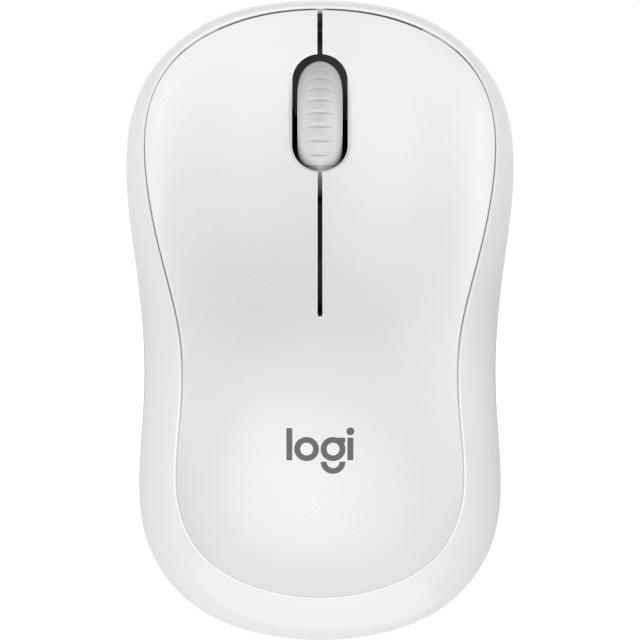 Мишка Logitech M220 Silent, оптична (1000dpi), Wireless, бяла
