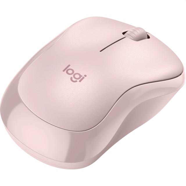 Мишка Logitech M220 Silent, оптична (1000dpi), Wireless, розова