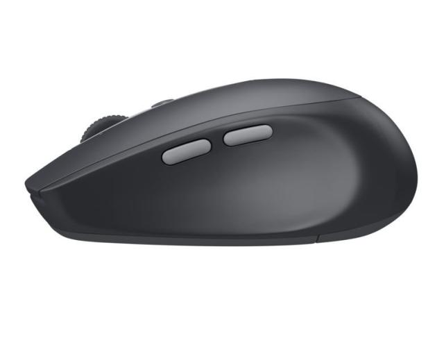 Мишка Logitech M590 Silent Mid Graphite, оптична (1000 dpi), Wireless, тъмно сива