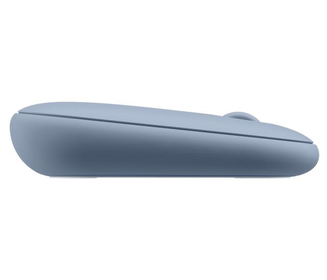 Мишка Logitech Pebble M350, оптична (1000 dpi), Wireless, синя