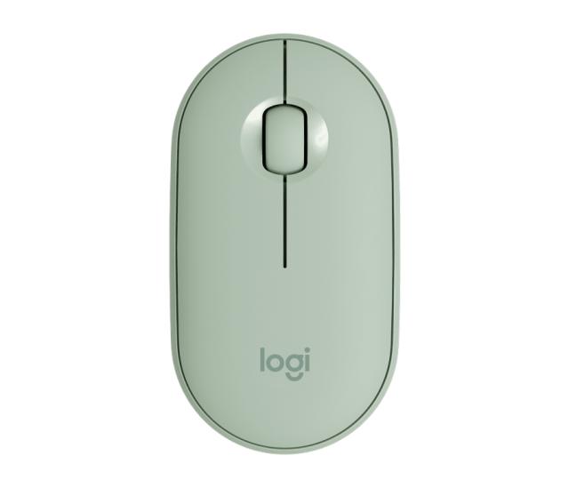 Мишка Logitech Pebble M350 оптична (1000 dpi), Bluetooth/Wireless, сива