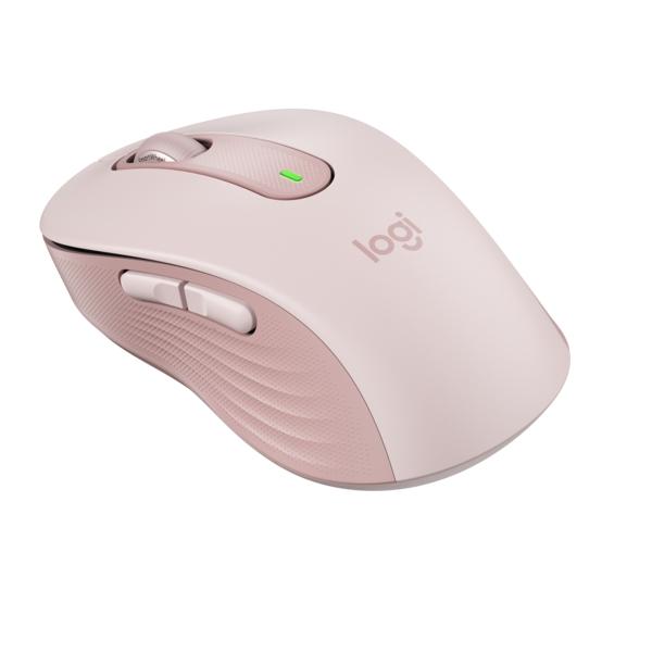 Мишка Logitech Signature M650, оптична (4000 dpi), Bluetooth/Wireless, ROSE