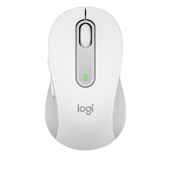 Мишка Logitech M650 Off-white Signature, оптична (4000 dpi), Bluetooth/Wireless, White