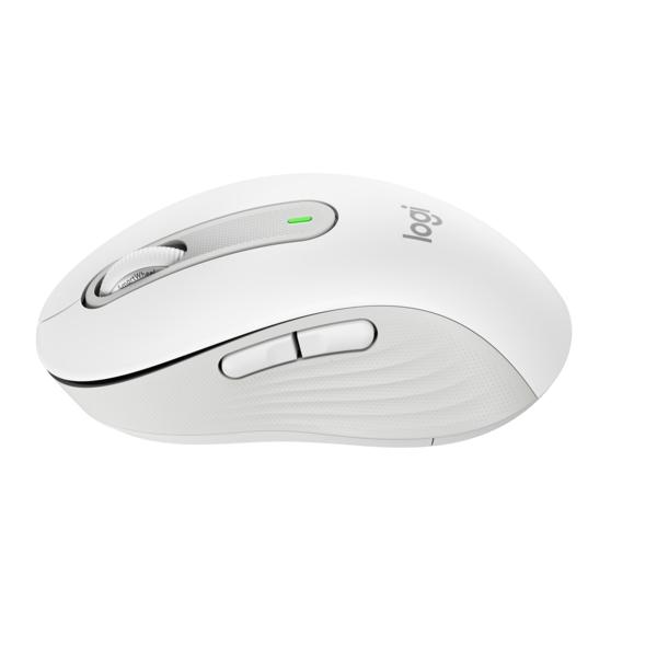 Мишка Logitech M650 Off-white Signature, оптична (4000 dpi), Bluetooth/Wireless, White