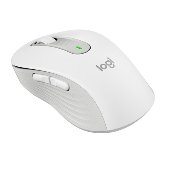 Мишка Logitech M650 Off-white Signature, оптична (4000 dpi), Bluetooth/Wireless, White