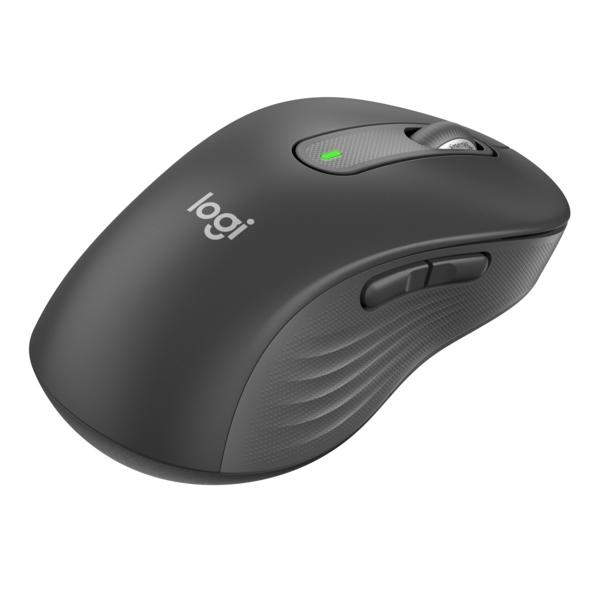 Мишка Logitech Signature M650 L Left, оптична (4000 dpi), Bluetooth/Wireless, Graphite