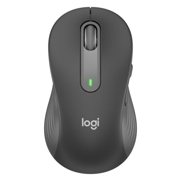 Мишка Logitech Signature M650 L Left, оптична (4000 dpi), Bluetooth/Wireless, Graphite