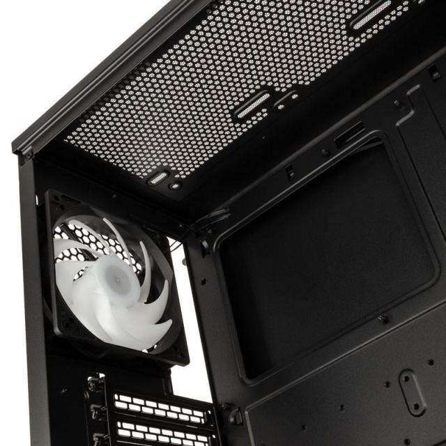 Кутия Kolink Unity Cascade ARGB Mid-Tower, 2x USB 3.0, 1x 3.5 mm HD Audio,  E-ATX, ATX, Micro-ATX, Mini-ITX, Black