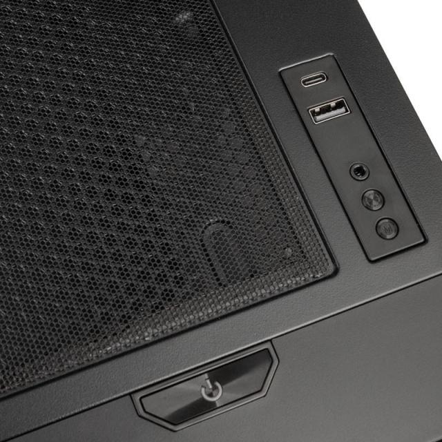 Кутия Kolink Unity Cascade ARGB Mid-Tower, 2x USB 3.0, 1x 3.5 mm HD Audio,  E-ATX, ATX, Micro-ATX, Mini-ITX, Black