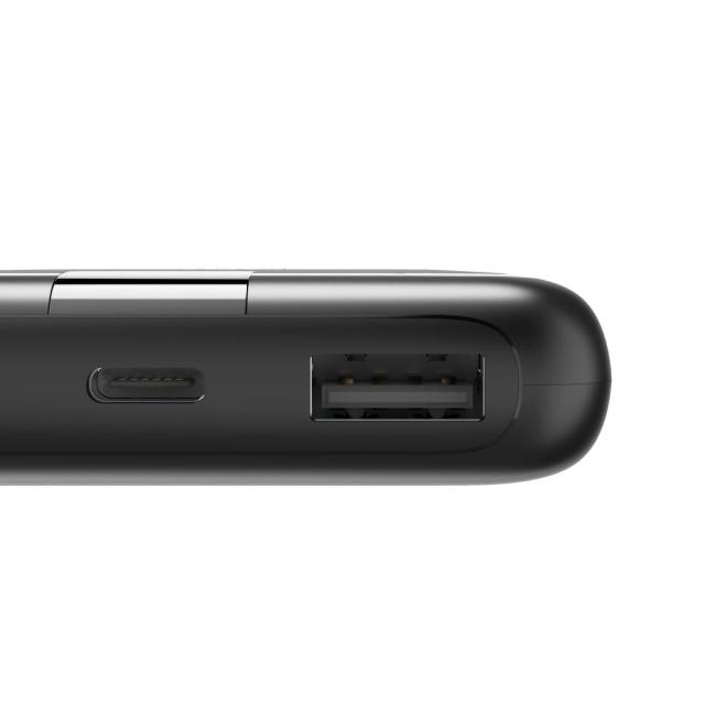 Външна батерия HAMA "Performance 10", 10 000 mAh, 3 изхода: USB-C, 2x USB-A