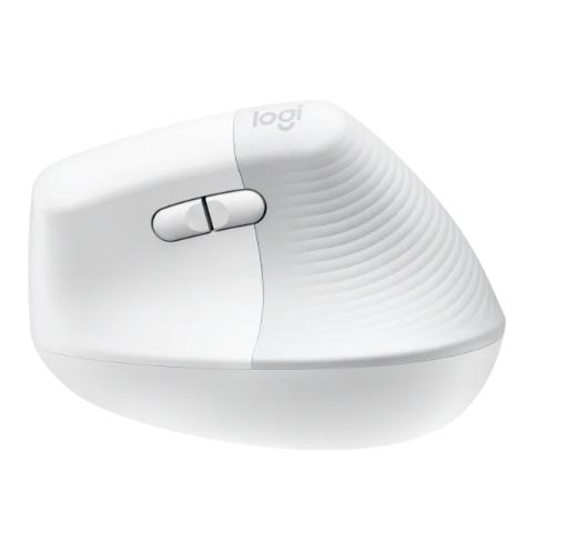 Мишка Logitech Lift Vertical Ergonomic Mouse, оптична (4000 dpi), Bluetooth/Wireless , бяла