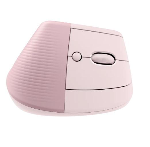 Мишка Logitech Lift Vertical Ergonomic Mouse, оптична (4000 dpi), Bluetooth/Wireless, розова