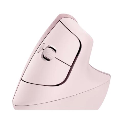 Мишка Logitech Lift Vertical Ergonomic Mouse, оптична (4000 dpi), Bluetooth/Wireless, розова