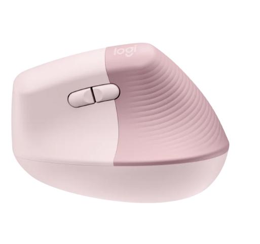 Мишка Logitech Lift Vertical Ergonomic Mouse, оптична (4000 dpi), Bluetooth/Wireless, розова