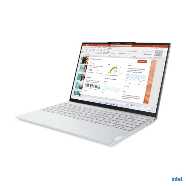 Лаптоп Lenovo Yoga Slim 7 Carbon 13IAP7,  Intel Core i7-1260P 12C (2.1/4.7GHz, 13.3" (33.78cm) WQXGA IPS Dolby Vision Anti-Glare Display, (Thunderbolt 4), 16GB LPPDR5, 1TB SSD NVMe, 1x USB 3.2 Gen 2 Type-C, Windows 11 Home