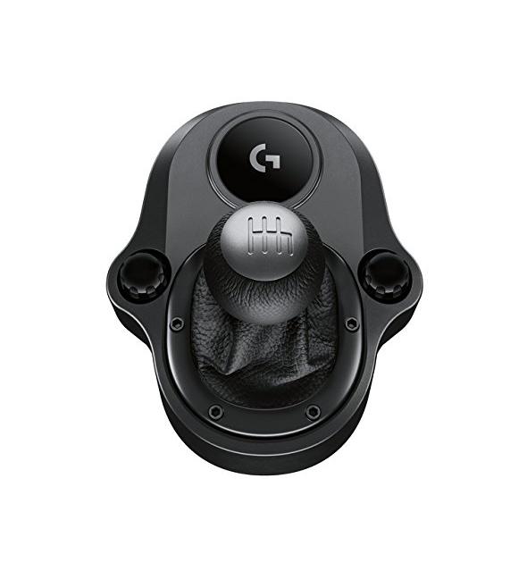 Скоростен лост Logitech G Shifter, Six Speeds, G923, G29 AND G920 Racing Wheels, Steel, Leather