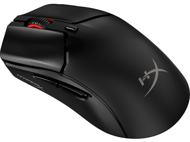 Геймърска мишка HyperX Pulsefire Haste 2 Mini, Wireless, 26 000 dpi, RGB, USB, Черен