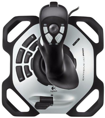 Джойстик Logitech G Extreme 3D Pro Joystick, Twist Rudder Control, 12 Programmable Buttons, 8-Way Hat Switch