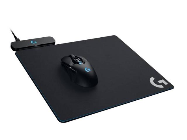 Зарядно устройство Logitech G Poweplay Wireless Charging System, Hard/Cloth Mouse Pad, G502/G703/G903/Pro X Superlight Compatible