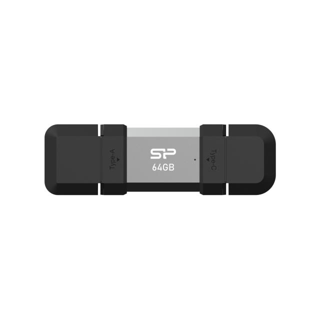 USB памет Silicon Power Mobile C51 USB 64GB Type-A и USB Type-C (USB 3.2 Gen 1)