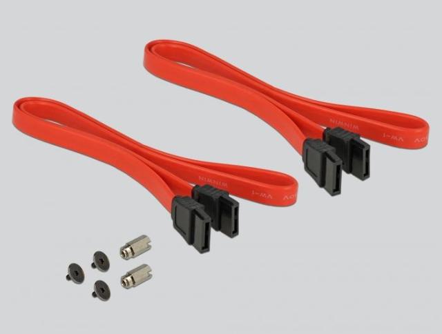 Карта Delock PCI Express x1 - 2 x internal M.2 Key B 110 mm, Low Profile Form Factor