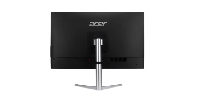 Kомпютър Acer Aspire All-In-One C24-1300, AMD Ryzen 5 7520U 4C (2.8/4.3 GHz, 4 MB Cache), 23.8" (60.45 cm) FHD, 16GB LPDDR5 , 512GB SSD, Free DOS