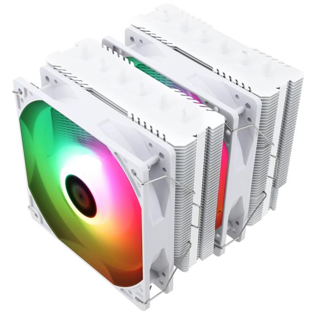 Охладител за процесор Thermalright CPU Cooler Peerless Assassin 120 SE A-RGB White - Dual-Tower - LGA1851/LGA1700/AM5