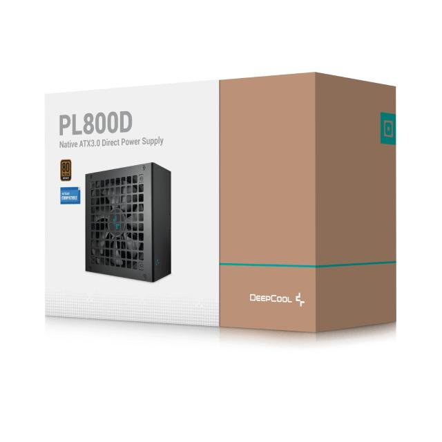 Захранване DeepCool PL800-D 800W, Active PFC,  ATX 3.0, 80 PLUS Bronze